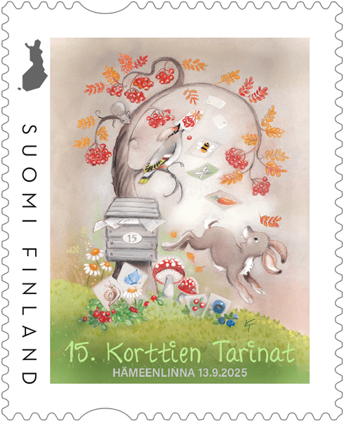 Korttien Tarinat 2025 festivaalipostimerkki